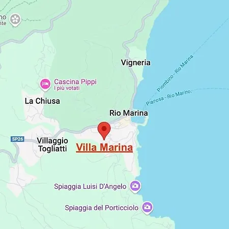 Hébergement de vacances Marina Piano Terra Rio Marina